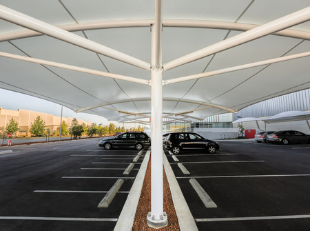 膜结构车棚