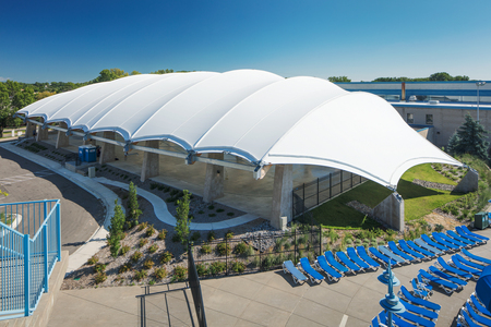 膜结构遮阳棚